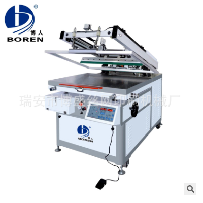 厂家供应高品质6090精密型全气动丝网印刷机 BS网印机平面丝印机