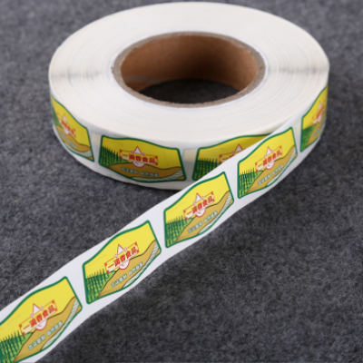 厂家定制卷筒不干胶标签制做贴纸食品透明卷标PVC不干胶标签定做