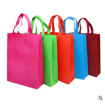 无纺布袋定做环保购物袋广告袋塑料袋背心袋字母扣折叠袋覆膜袋