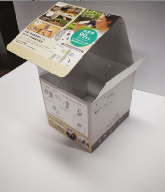 零食收纳展示盒定制台面展示架PDQ展示盒纸盒展示盒文具纸pdq彩盒