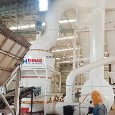滑石粉生产线设备 鸿程1280型雷蒙磨钙粉机 r摆式磨粉机