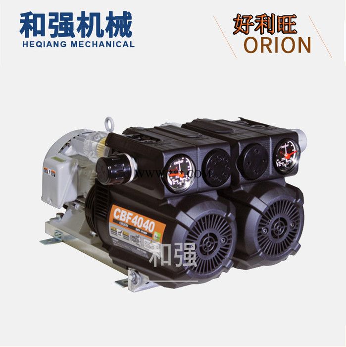 出售ORION好利旺旋片式无油真空泵CBF1515-P-VV-03/CBF1515-P-BB-03折页机气泵 曝光机风泵