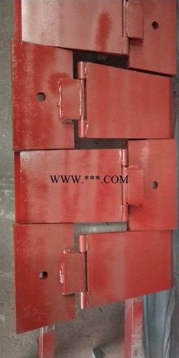 地铁盾构洞门密封装置折页压板 盾构压板 扇形翻板 折页板价格