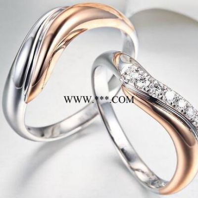 珠宝定制18K金南非钻石戒指结婚订婚男女情侣对戒钻戒配证书