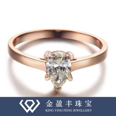 钻石戒指 低价直销 天然钻石戒指女戒 带GIA证书支持国检