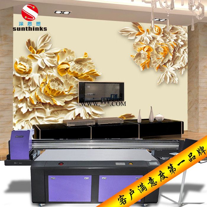 深圳打印机大型KT板uv平板喷绘机每小时打印速度高达83平方米