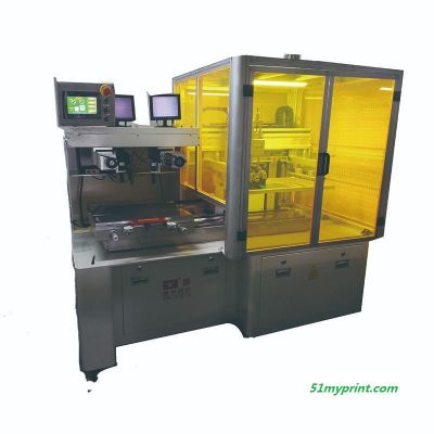 厂家供应四柱式精密厚膜印刷机 可用于LCD印刷 EL印刷   建宇网印
