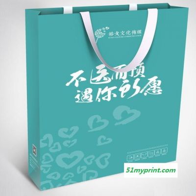 南京厂家手提袋彩色印刷　企业个性化定制印刷　手提袋设计印刷