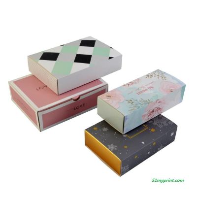 包装定制礼品定做彩色盒制作 医药化妆品白卡纸盒订做印刷