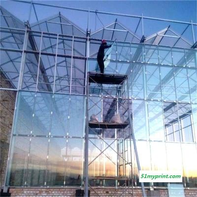 玻璃温室大棚多功能设计安装现代化玻璃温室专业设计金沣温室