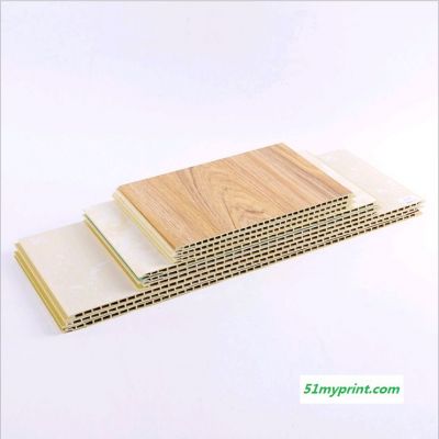 邓州加工定制竹木纤维集成墙板 纳米石塑护墙板 欧式装饰材料集成墙板