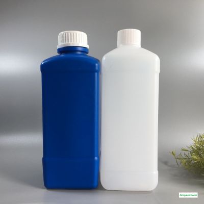 广州晨诺1L塑料方瓶防盗方型HDPE碳粉油墨瓶1kg全剂化工瓶新料日化试 化工瓶 塑料瓶 墨水瓶