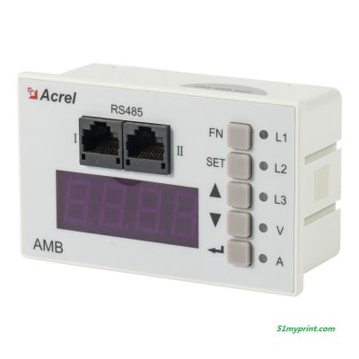 安科瑞AMB10 智能母线监控显示装置 4位LED数码定时显示电流电压 可组网IDC动环监控系统