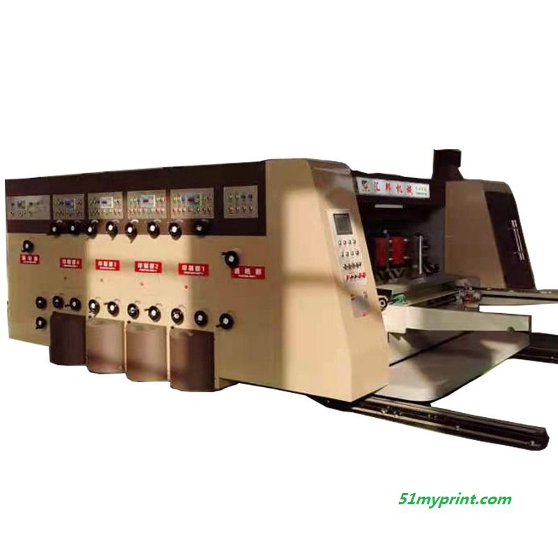 汇邦生产 水墨印刷机 双色水墨印刷模切机 中速水    加工定制  纸箱生产设备    加工定制