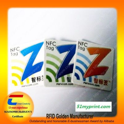 信息储存芯片标签，NFC名片信息储存标签，NTAG 216定制
