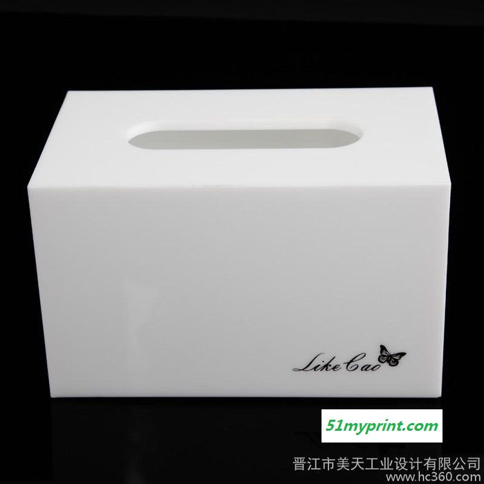 供应曹喜欢acrylic亚克力压克力纸巾盒抽纸盒纸巾抽餐巾纸盒酒店用纸巾盒