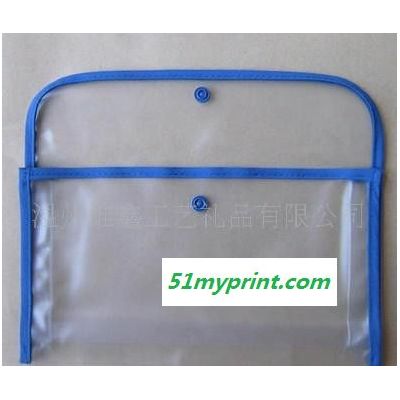 低价 立体PVC袋 透明PVC车缝袋 化妆PVC包 磨砂塑料手提袋
