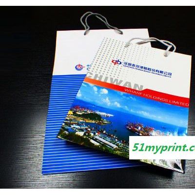 深圳海地印刷 厂家定制手提袋，纸袋 企业宣传品 可佳音LOGO
