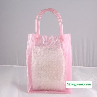 **pvc购物手提袋 电压塑料礼品袋 服装包装袋 塑料