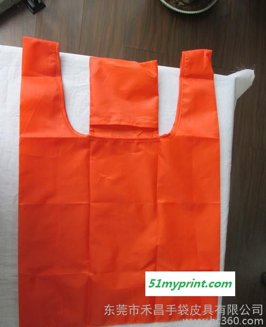 日韩环保绦纶手提袋 背带式购物折叠袋 2015 款包包BS