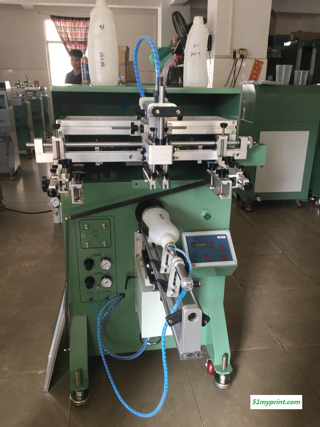 丝印机厂家丝网印刷机定制全自动转盘印刷机设备