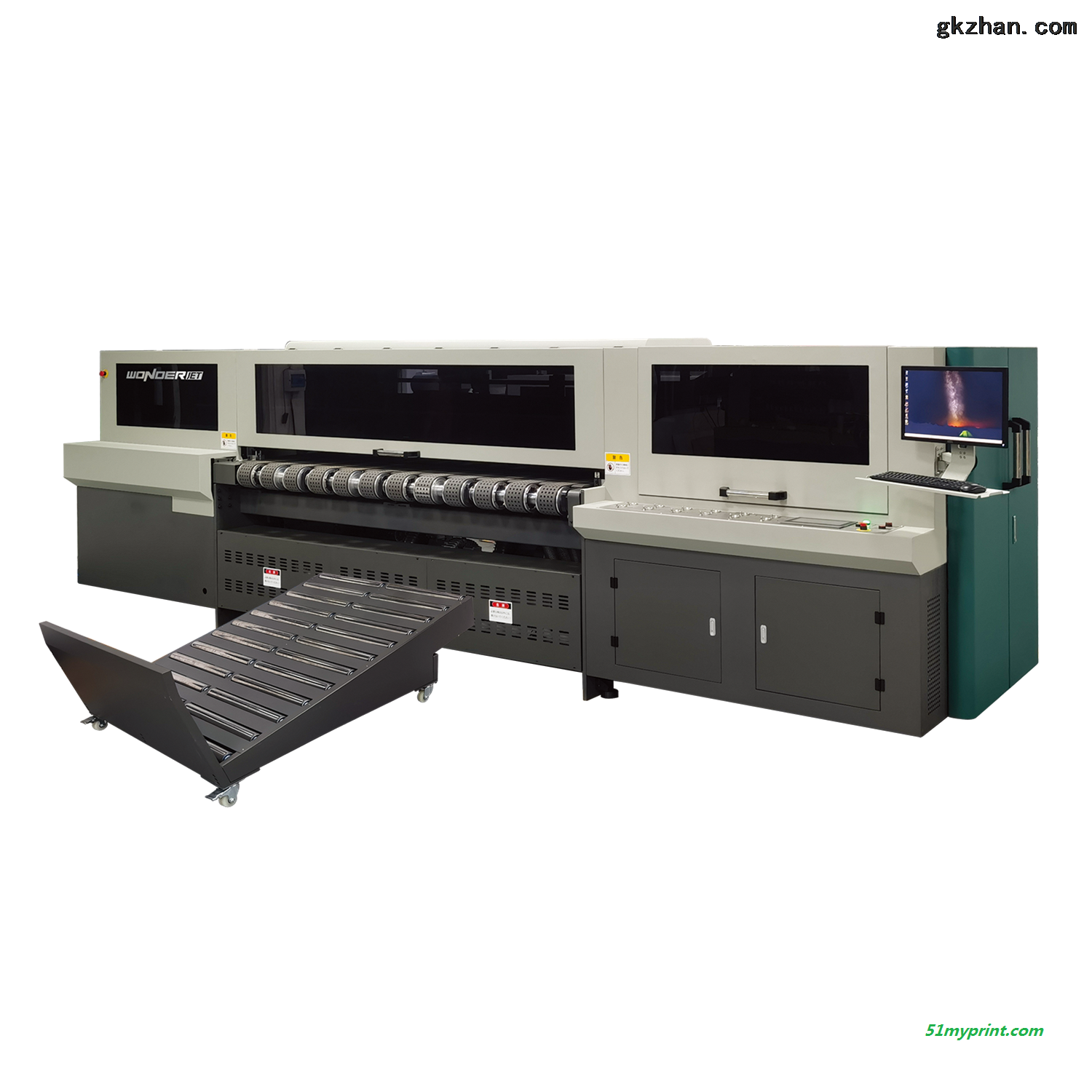 WD250-12A+ 无版纸箱数码印刷机