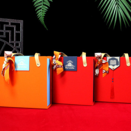 新年礼品盒空盒喜糖盒伴手礼盒生日礼物包装盒手提高档礼物盒