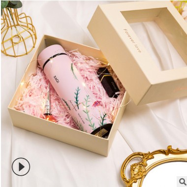 透明开窗礼盒现货天地盖礼物包装盒子化妆品通用方形礼盒