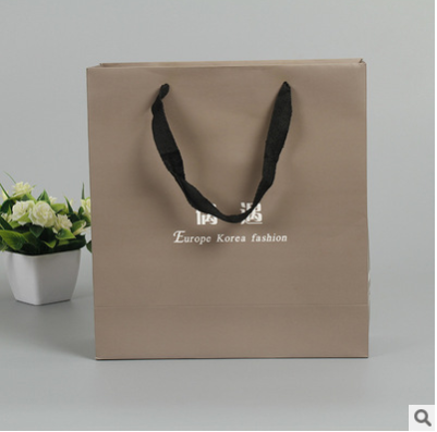 纸袋批发绿色服装购物手提袋印刷通用创意广告礼品包装袋印刷logo