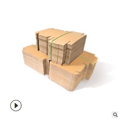 长220MM3层特硬邮政飞机盒小纸箱批发现货打包瓦楞牛皮纸盒长方形