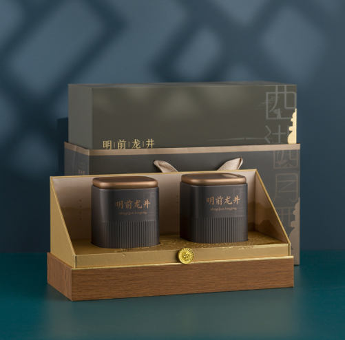 批发新款礼品盒茶叶包装礼盒明前龙井白茶包装盒空盒定制