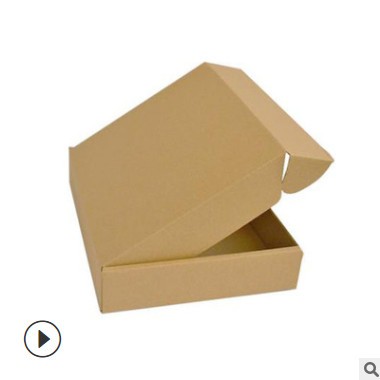 小码牛皮包装彩色白色飞机盒特硬三层瓦楞纸箱 电商手机壳纸盒子