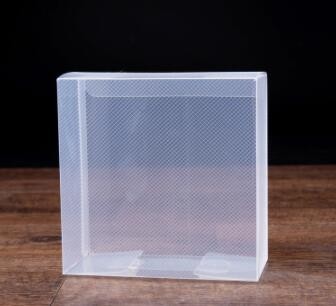 工厂批发pvc盒磨砂透明塑料盒彩印烫金pp方形包装盒