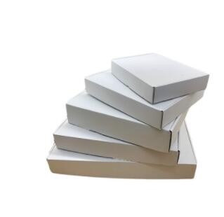 专业物流纸箱 厂家直销 白色飞机盒 纸盒 服装盒 现货 40*28*6
