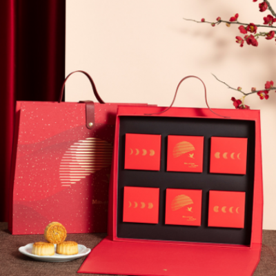 中秋节月饼礼盒通用礼品包装盒现货手提月饼盒蛋黄酥烘焙包装盒