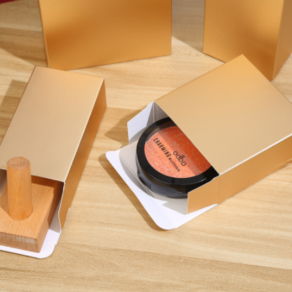 现货通用化妆品礼品包装盒口红精油 金卡银卡纸盒DIY礼物包装盒