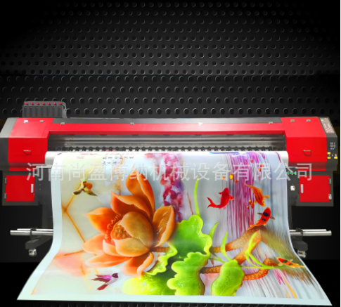 DX7软膜UV打印机 直喷3D数码印花机 36D水晶立体壁画UV打印机