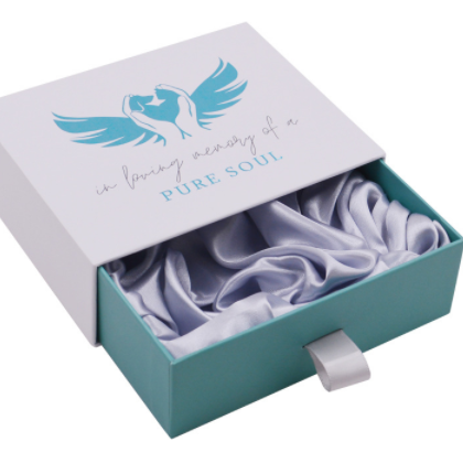 厂家礼品精品包装盒 银卡抽拉盒化妆品礼盒包装设计印刷logo彩盒