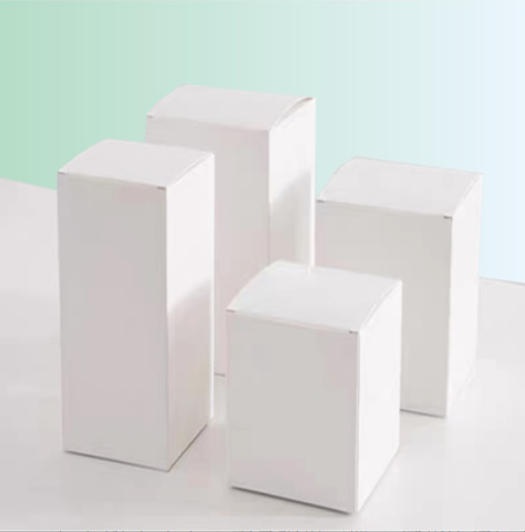 批发方形小白盒 通用空白折叠白卡纸盒 内外双白瓦楞白盒 包装盒