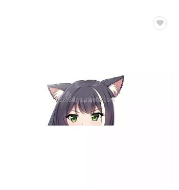 Custom Die Cut Sticker Waterproof 3D Motion Sticker Peeker Sticker Anime / 3
