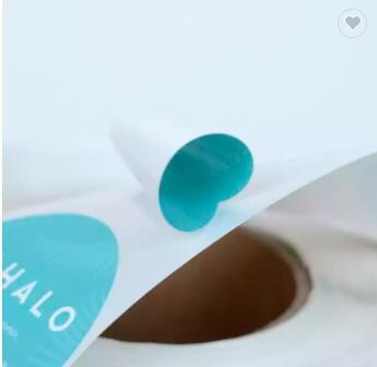 Custom Printed Vinyl Waterproof Adhesive Logo Label Sticker Printing, Synthetic Paper Roll Bottle Pr / 3