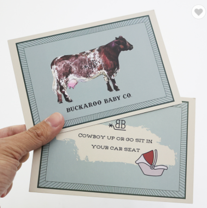 Cheap Custom Thank you card for businesses greeting thank you printing card with logo / 3