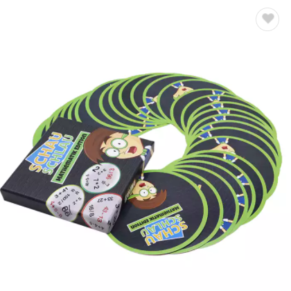 OEM Custom Printed Paper Baby Game Card Printing Art Paper Deck Card With Booklet / 2