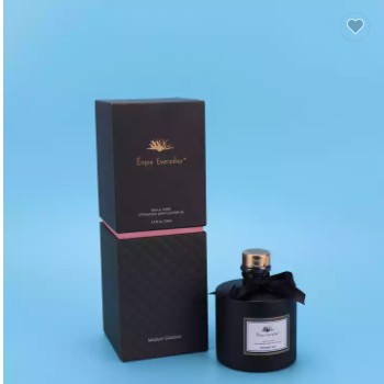 Custom Luxury High Quality Packaging Diffuser Bottle aroma Reed Printed Logo Reed Diffuser Packaging / 2