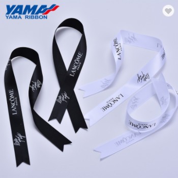 YAMA Factory Professional Customized Sizes Printed Satin Grosgrain Trimmed Ribbon Cutting / 2