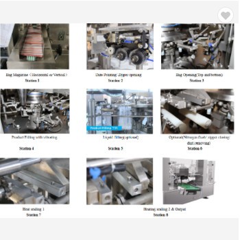 Automatic Milk Pouch Filling Machine Spout Inserting Machine Vinegar Packing Machine / 3