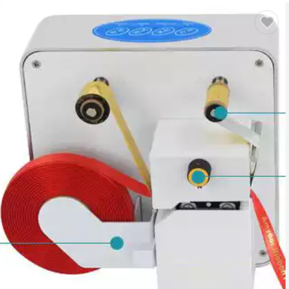 Printing machine polyester fabric ribbon printing foil ribbon printer / 2