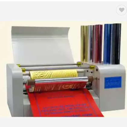 Printing machine polyester fabric ribbon printing foil ribbon printer / 3