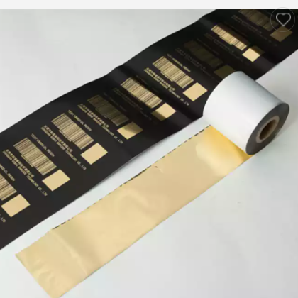 Resin material Silver color barcode printer ribbon for wash label printing / 3