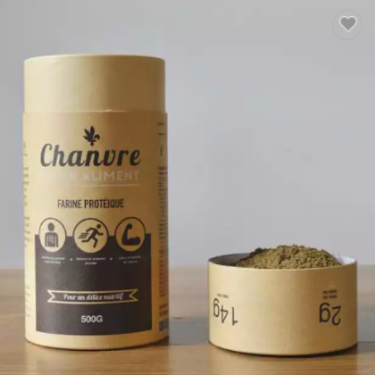 Custom Recycled Luxury Round Gift Kraft Paper Box Packaging Tube / 2